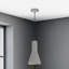 Luminaire suspendu 1 lumière - Béton