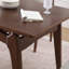 Ensemble de table de salle à manger et de chaises en bois massif-109753852