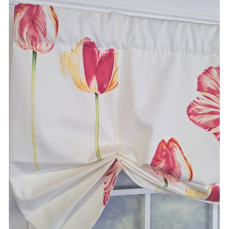 La Tulipe Butterfly Valance, Blanc