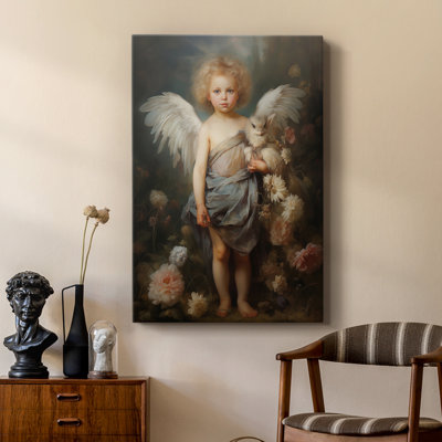 Religieux série CDxxv - Toile tendue avec châssis de qualité supérieure - Prêt à être accroché