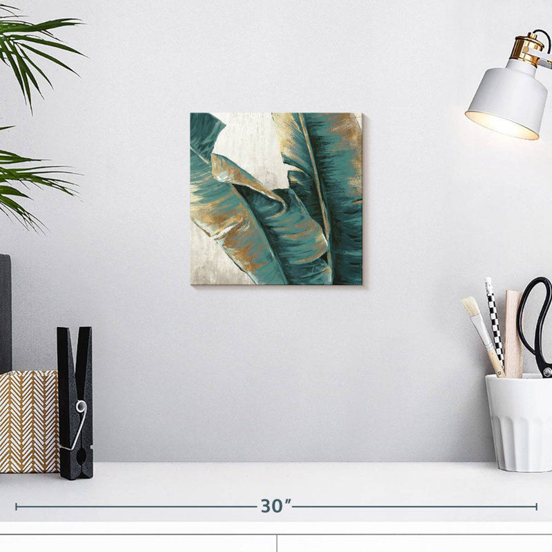 Harnek Rustic Banana Leaf, 10" H x 10" W