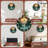 Sunrise Mountain Landscape Wall Clock
