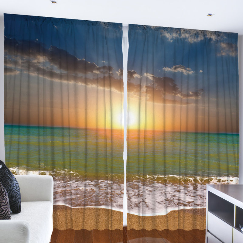 Curtain Pair, 90" W x 108" L