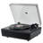Arkrocket Huygens Bluetooth Record Player Turntable with Built-in Speakers (Black)