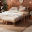 Table d'appoint rectangulaire en bois massif Brooklyn-867181256