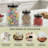 Charhonda Glass Canister - Set of 3