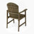 Outdoor Weather-Resistant Acacia Wood Adirondack Dining Chairs (Set Of 2) With Grey Finish, Perfect For Patio And Backyard Relaxation