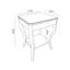Table de bout en bois massif Shalene-1089946950