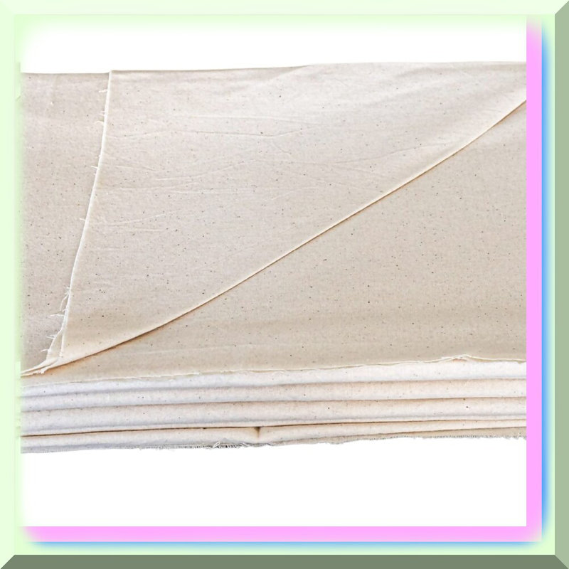Unbleached Muslin Fabric x 2 Yards