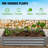Carsynn Galvanized Steel Raised Garden Bed-485361214-485361209