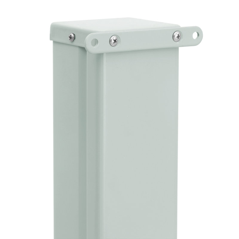 Auvent rétractable en polyester pour terrasse, H 47,22 po x l 196,9 po