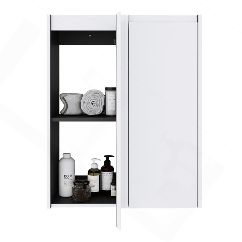Meuble-lavabo mural de 60 pouces avec lavabo en rÃ©sine et armoire Ã  deux cÃ´tÃ©s, 3 tiroirs Ã  fermeture amortie, montage en suspension