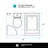 48" x 32" Drop-In Soaking Bathtub