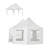 20X15 Ft Party Tent, Heavy Duty Event Tent With 1 Doors And 7 Windows,White Wedding Tent, Waterproof,UV Protection Outdoor Gazebo Pavilion Shelter Tent For Party, Event,Picnic,White