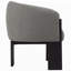 Fauteuil d'appoint rembourré brun Maciel