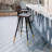 Azurie LeatherSoft Barstools with Iron Frame and Gold Tipped Legs-911500883