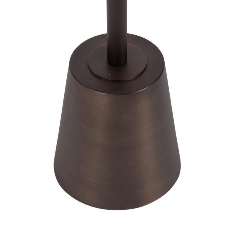 Table basse Tira, 22" H x 10" W x 10" D, Brown, Bronze