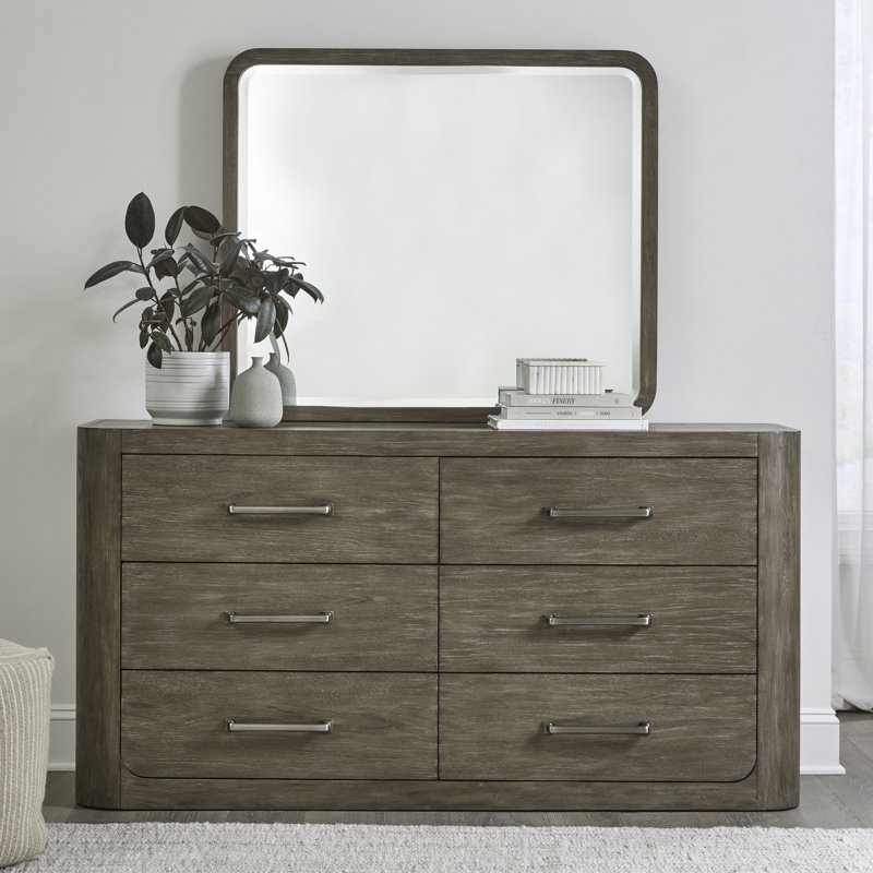 Shaly Dresser & Mirror Bedroom Set