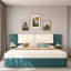 Lit plateforme tapissier avec tablettes-742419365-742419367