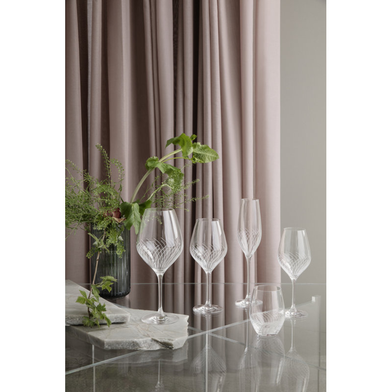 Cabernet Lines Drinking Glass