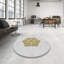 Tapis doré / blanc Power Loom-383920261