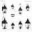 Bethlyn 8'' W Outdoor Flush Mount-725087847