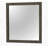 Chic Transitional Gray Wall Mirror