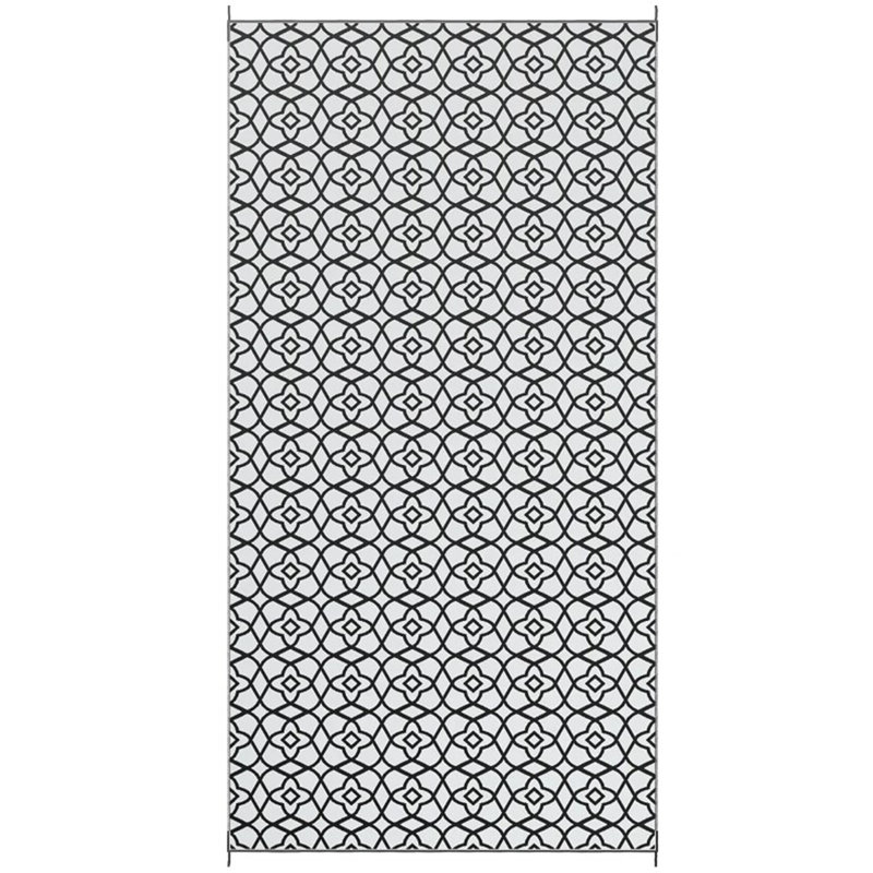 Tapis de camping réversible avec tapis de camping, Tapis de couloir de 9 pi x 18 pi