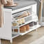 Schuhkipper 8 Pair Shoe Storage Bench