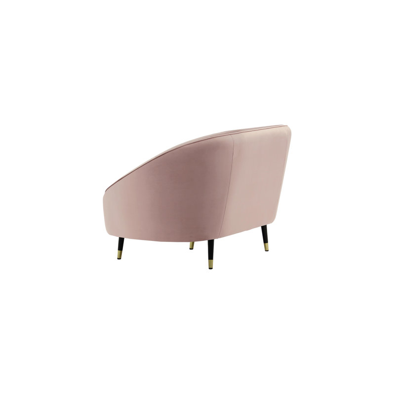 Glencoe Upholstered Armchair, Flamingo