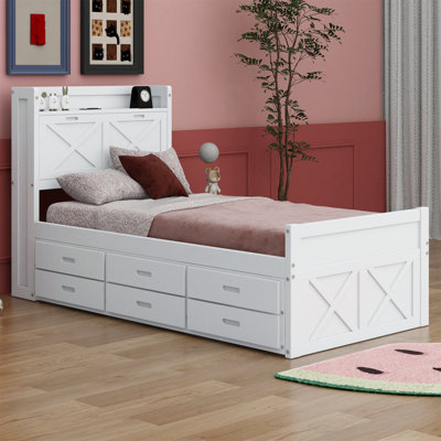 Gundry Bookcase Bed