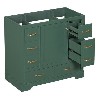 Mushka 35.51'' Single Bathroom Vanity Base Only
