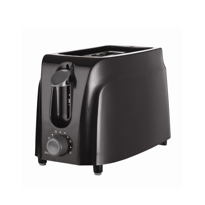 Brentwood 2 Slice Cool Touch Toaster, Black