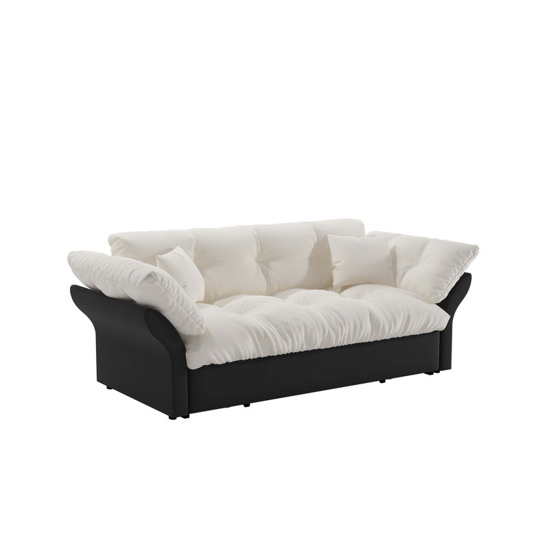Canapé-lit gigogne convertible 3 en 1 74,8 po