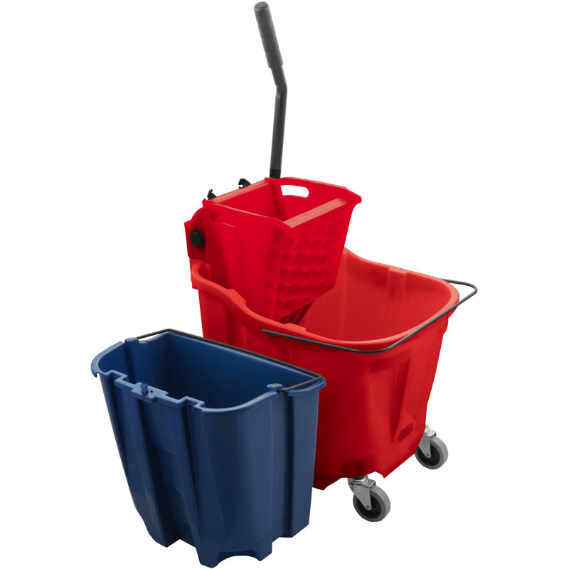 Combo seau à vadrouille 35 qt OmniFit, Rouge