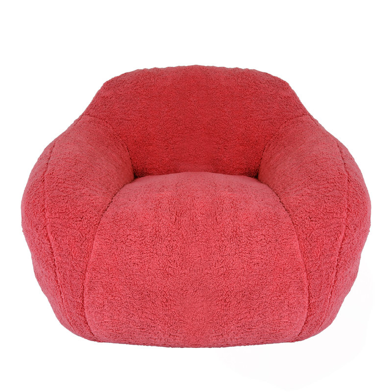Bean Bag Chair, Rose Red Teddy