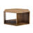 Hexagonal MDF Coffee Table, Characteristic Pattern Stickers-760790434