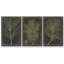Indigo Leaf Study IV, ensemble de 3 toiles encadrées-97792857-97792862