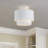 Acklin 2 Light White Medium Semi-flush-135025498-135025499