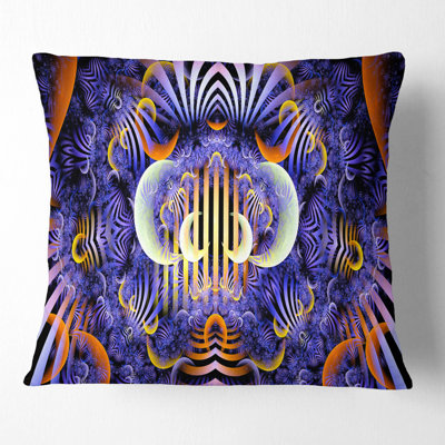 Magical Fairy Pattern - Floral Printed Pillow