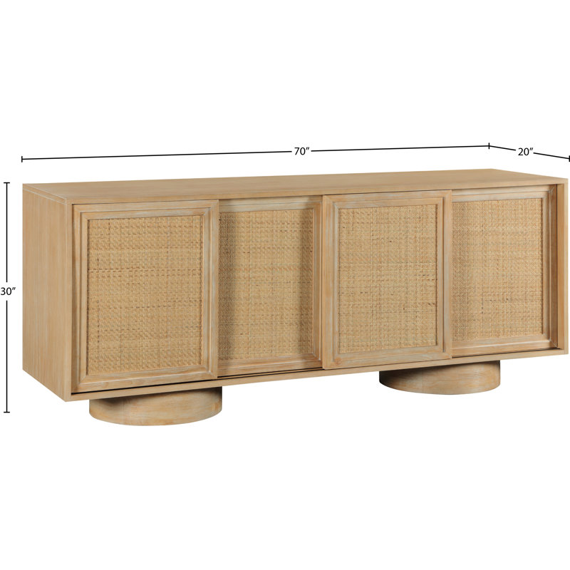 Buffet / bois en canne Burta
