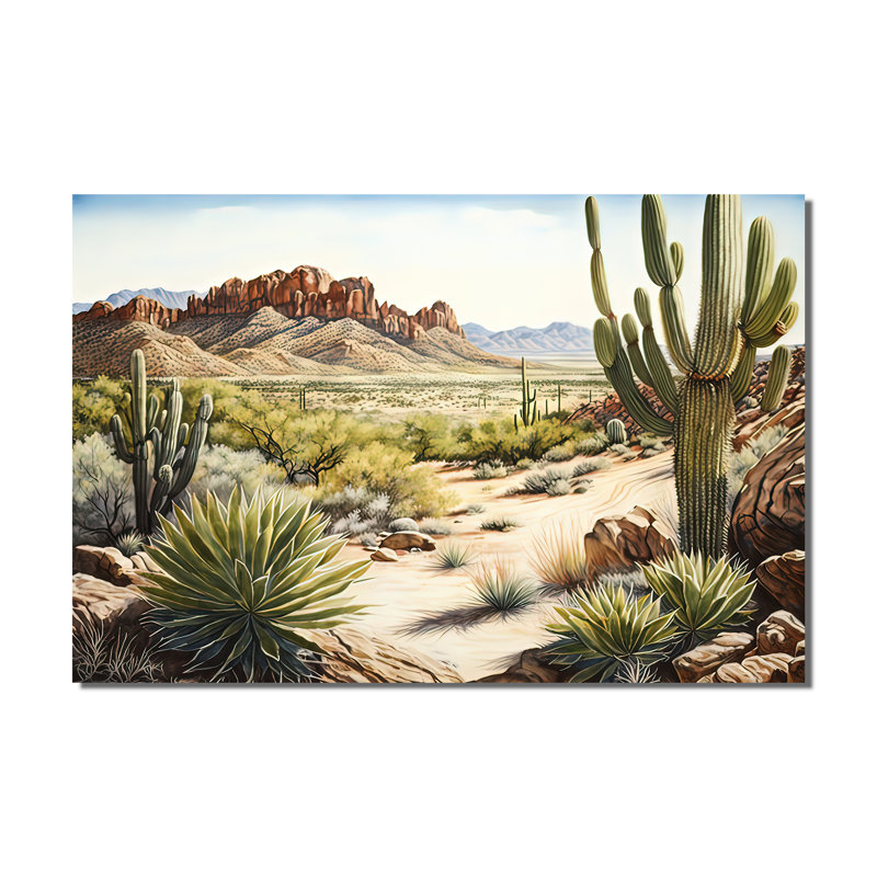 Arizona Desert V - Western Wall Decor