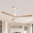 52" Kaleiyah 3 - Blade Propeller Ceiling Fan without Lights-1826457524