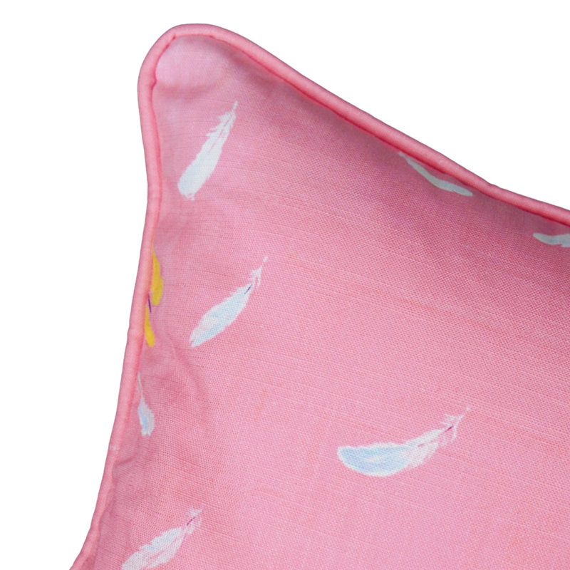 Paule Marrot Pillow Cover, 22"H x 22"W, Pink
