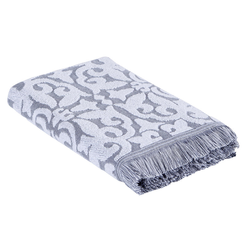 Salinas Midweight Bath Towel, Dusty Blue