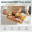 Teak wood serving tray with Anders handle