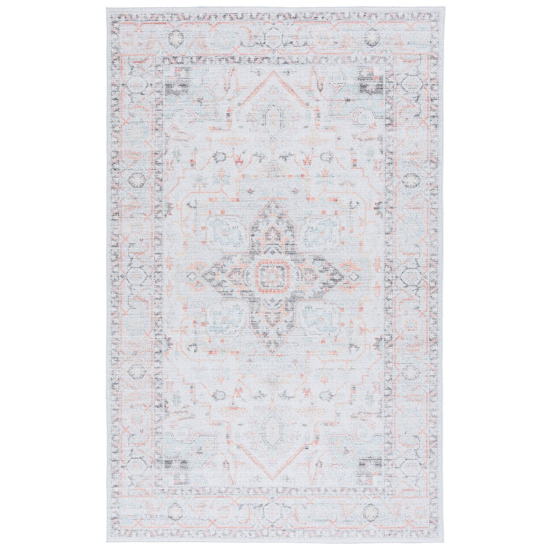 Farolt Performance Machine Washable Oriental Rug, Rectangle 5' x 8'