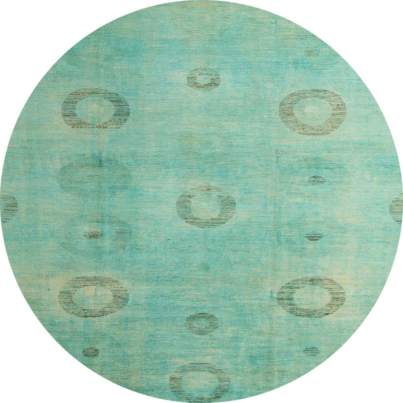 Tapis abstrait et moderne 5195, Rond 5 pi