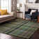 Premium Machine Washable Cerrito AMF548 Green Rug