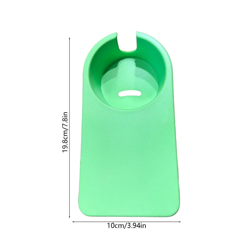 Porte-gobelets en plastique avec pince, organisateur de bureau, support de rangement, pince de rangement pour tasses, Green